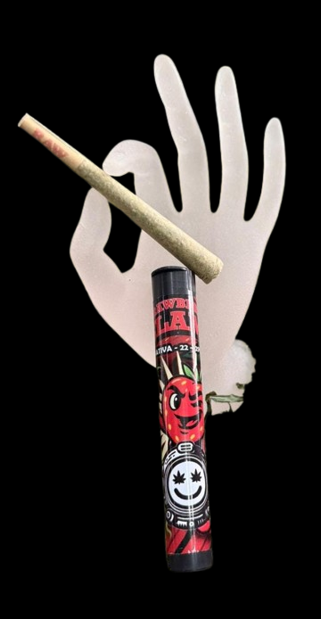 Strawberry slam – Sativa (Indoor Pre-Rolls)